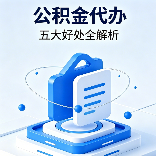 景德镇公积金代办到底值不值？这5大好处让你少走弯路